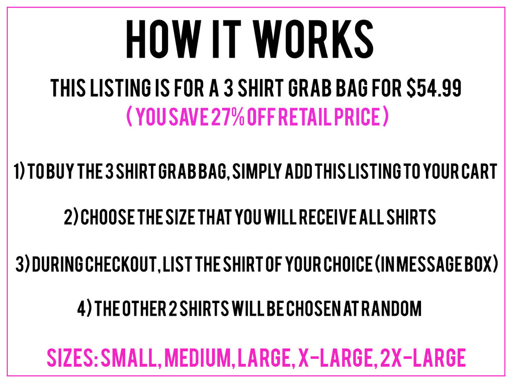 Grab Bag "3" Workout Tank Tops