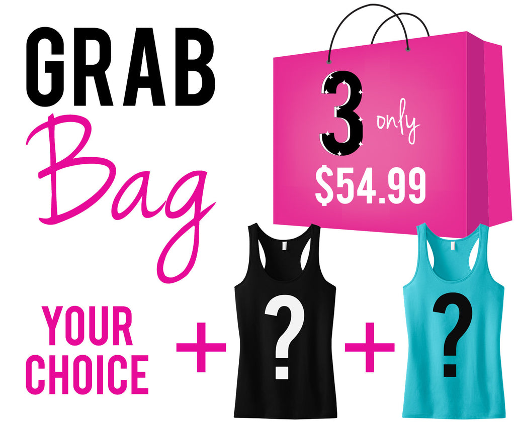 Grab Bag "3" Workout Tank Tops