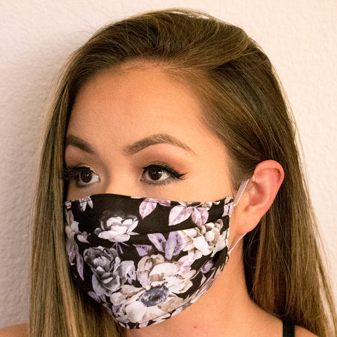 For the Love of Lavender Face Cover Mask