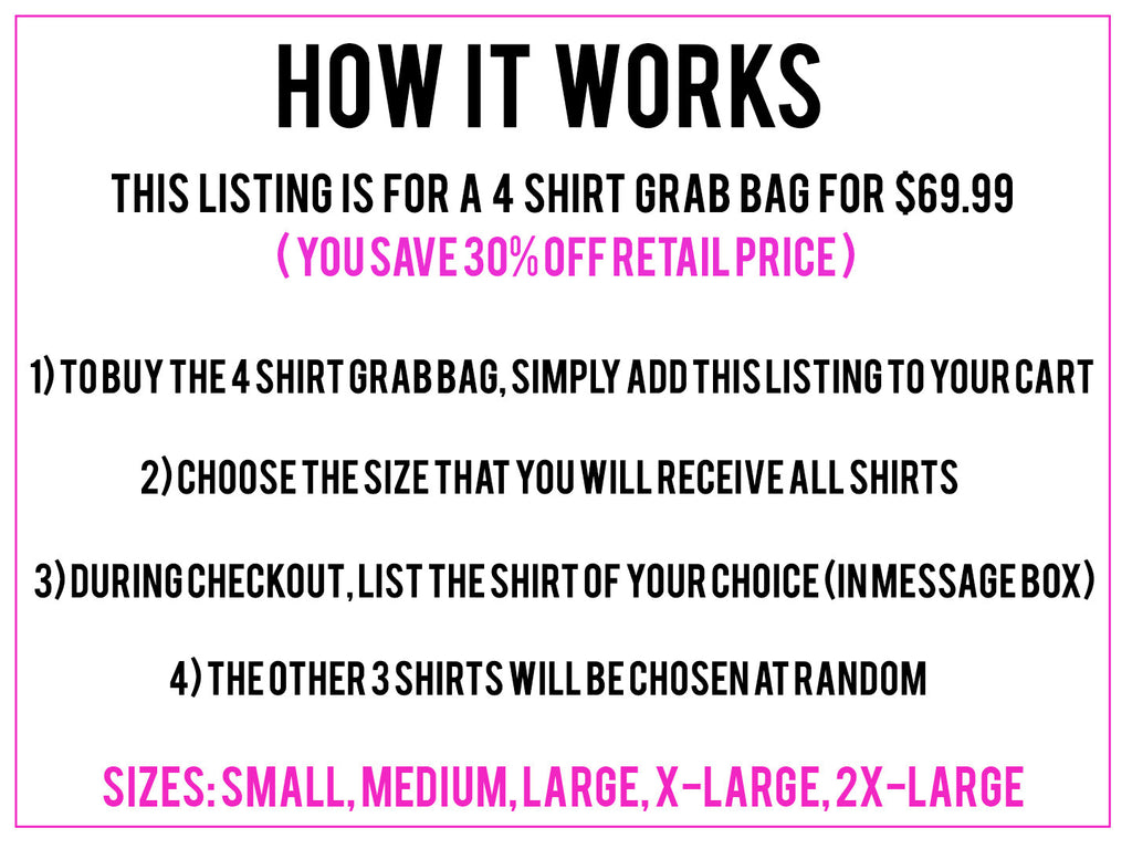 Grab Bag "4" Workout Tank Tops