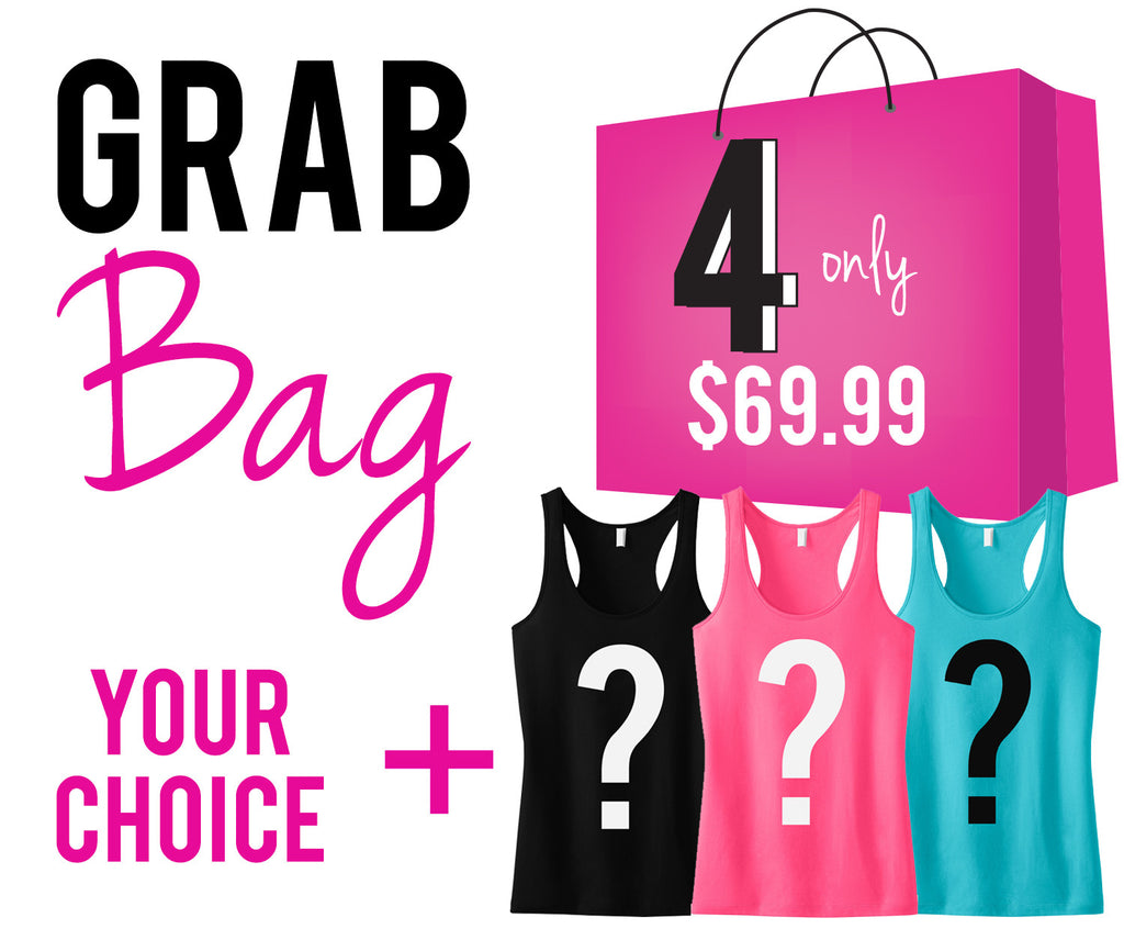 Grab Bag "4" Workout Tank Tops