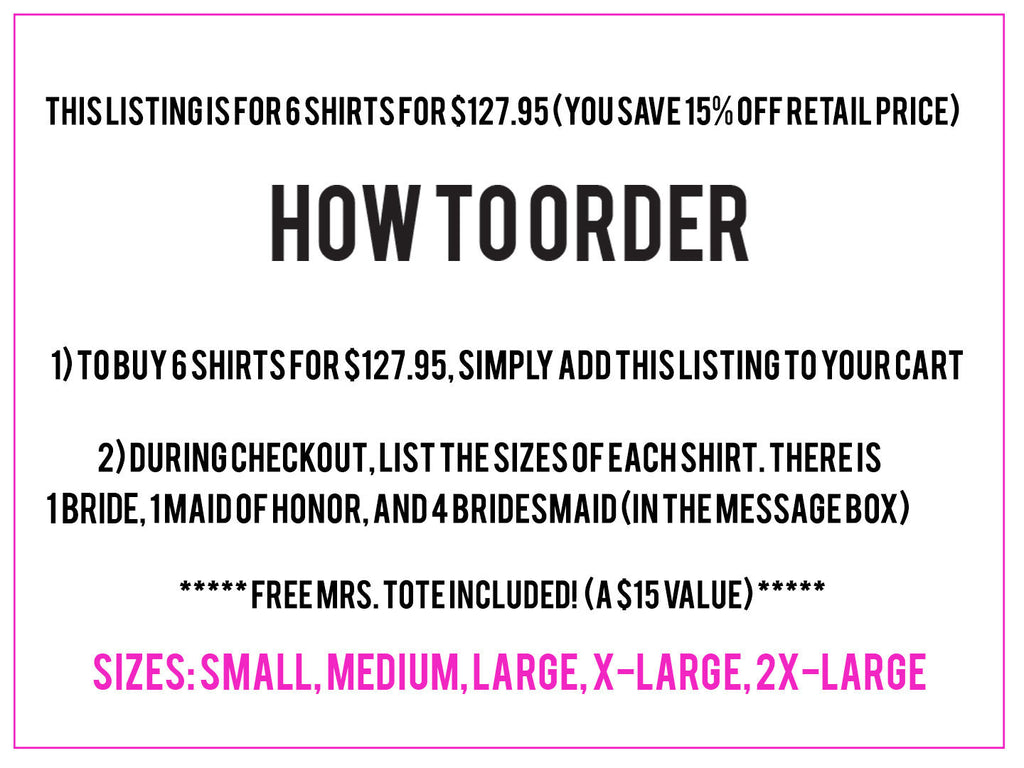 GOLD BRIDAL WEDDING 6 Tank Tops 15% Off Bundle, Mrs Shirt, Bridesmaid tank, maid of honor shirt