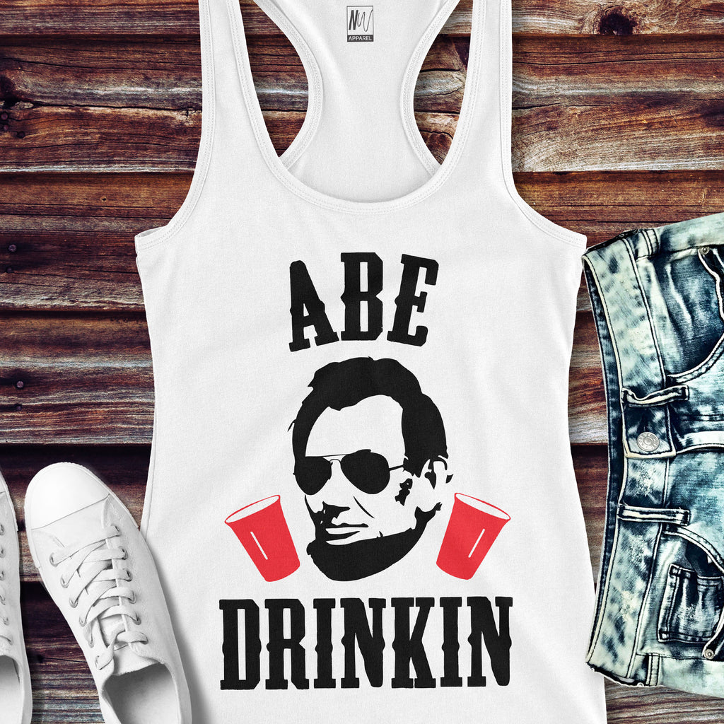 MOUNT SLOSHMORE TANK TOP WHITE - PICK PRESIDENT