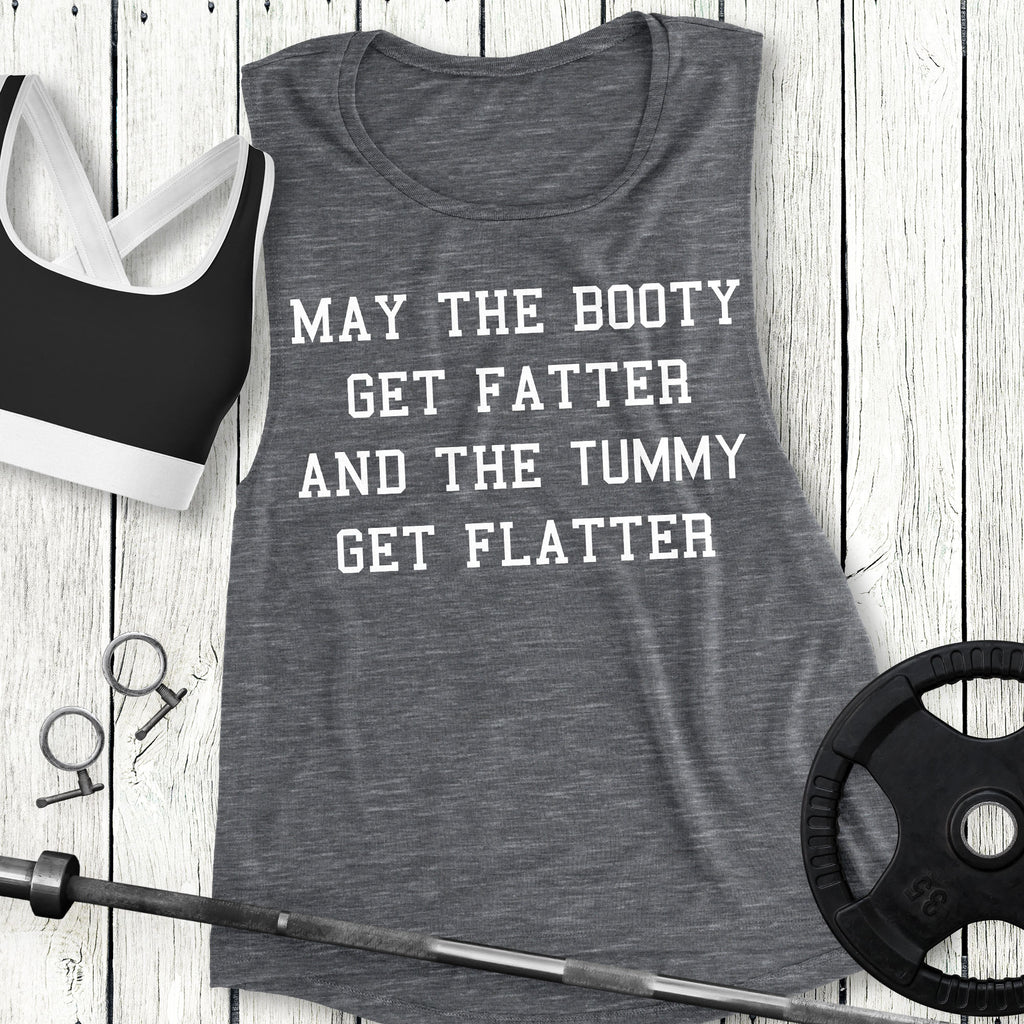 BOOTY FATTER Tummy FLATTER Workout Tank Top - Pick Style