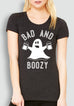 BAD & BOOZY Mugs Halloween Short Sleeve Tee - Pick Color