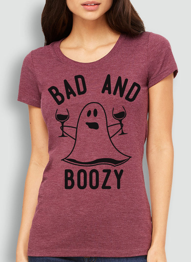 BAD & BOOZY Glasses Halloween Short Sleeve Tee - Pick Color
