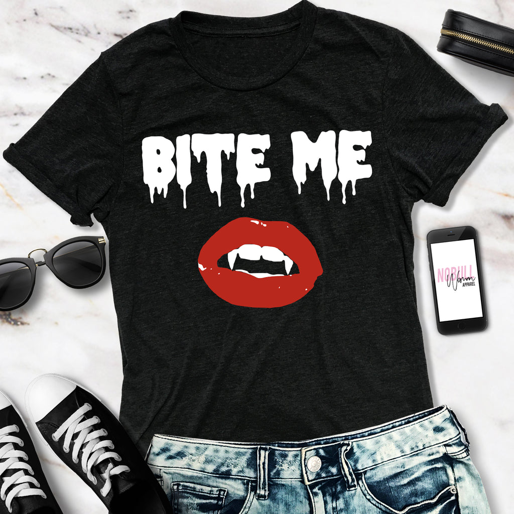 BITE ME Halloween Shirt - Pick Style