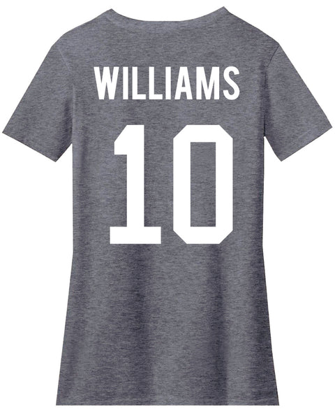 CUSTOM Jersey Style Back Print, Name + Number, Customize your shirts