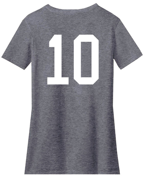 CUSTOM Jersey Style Number Back Print