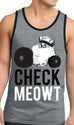 Men's CHECK MEOWT Gray Tank Top