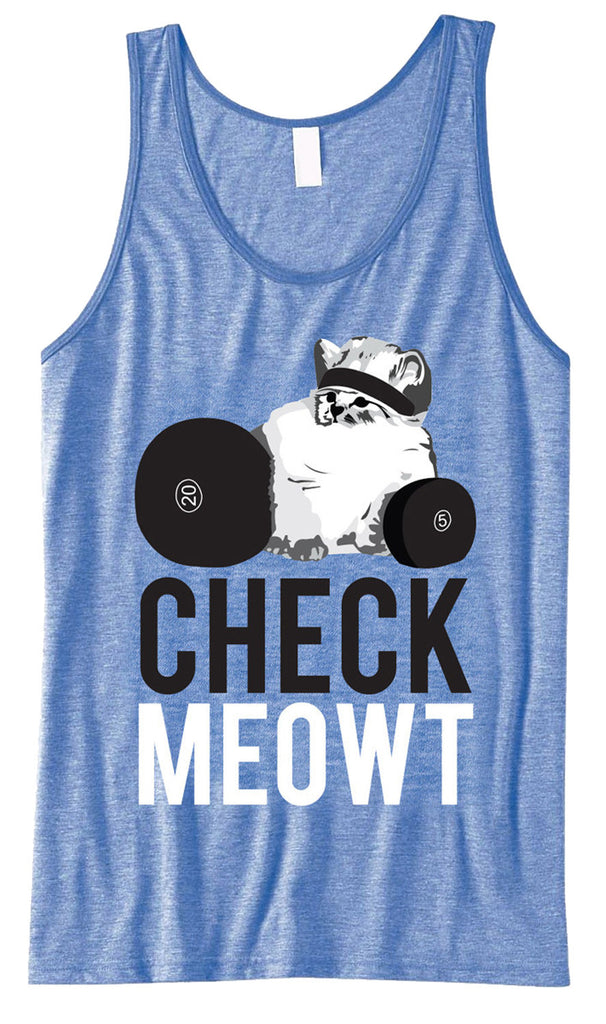 Check Meowt Unisex Tank Top