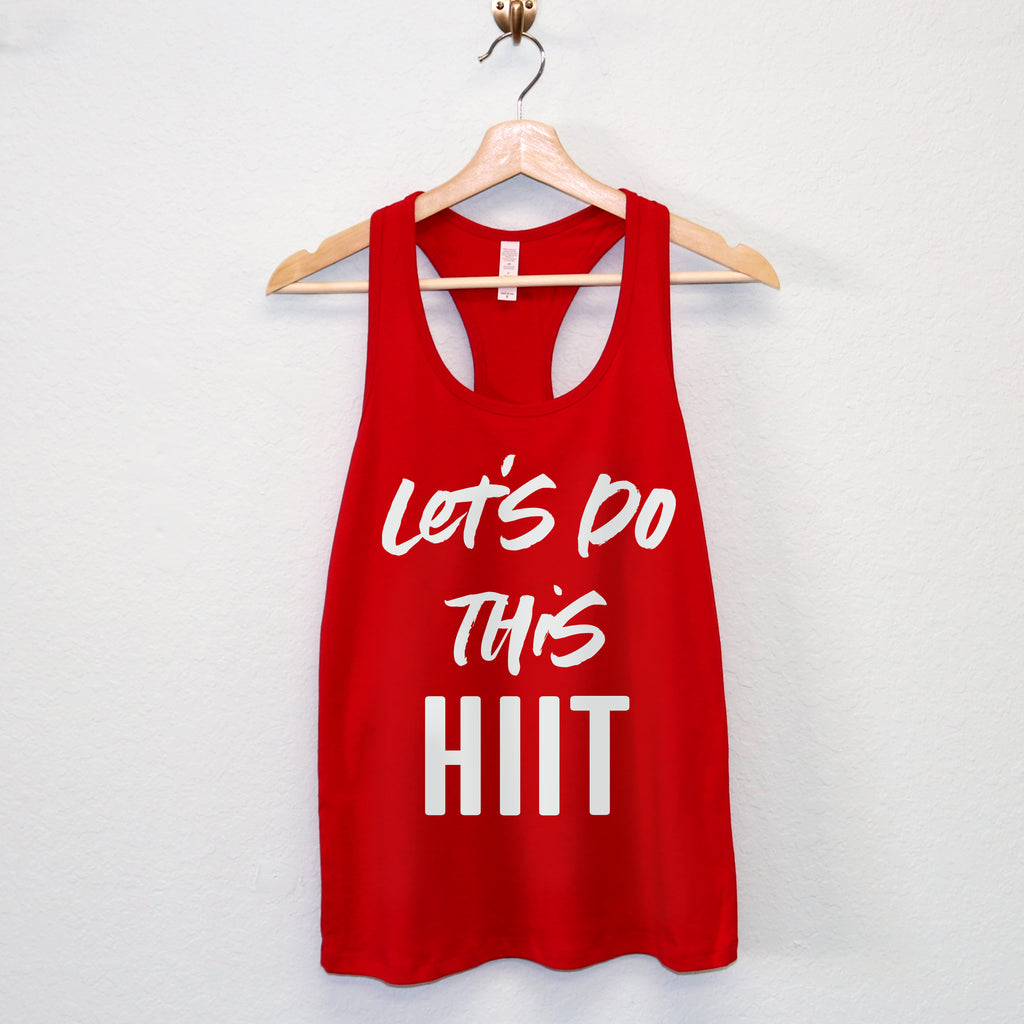 LET'S DO THIS HIIT Tank Top - Pick Style