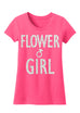 Flower Girl Glitter Shirt