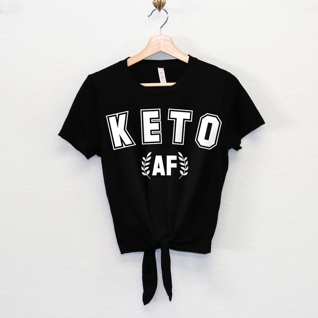 KETO AF Tank Top or Crop Top - Pick Style