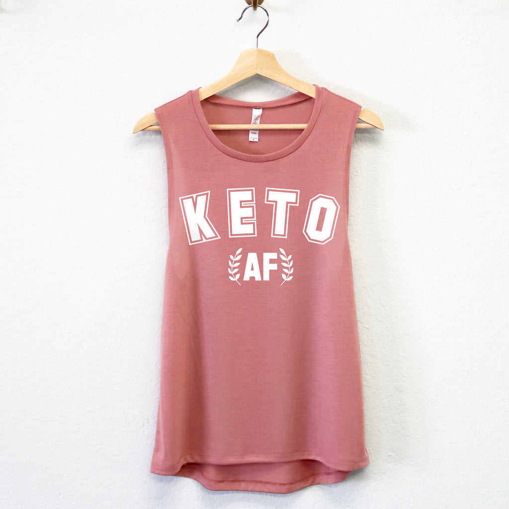 KETO AF Tank Top or Crop Top - Pick Style