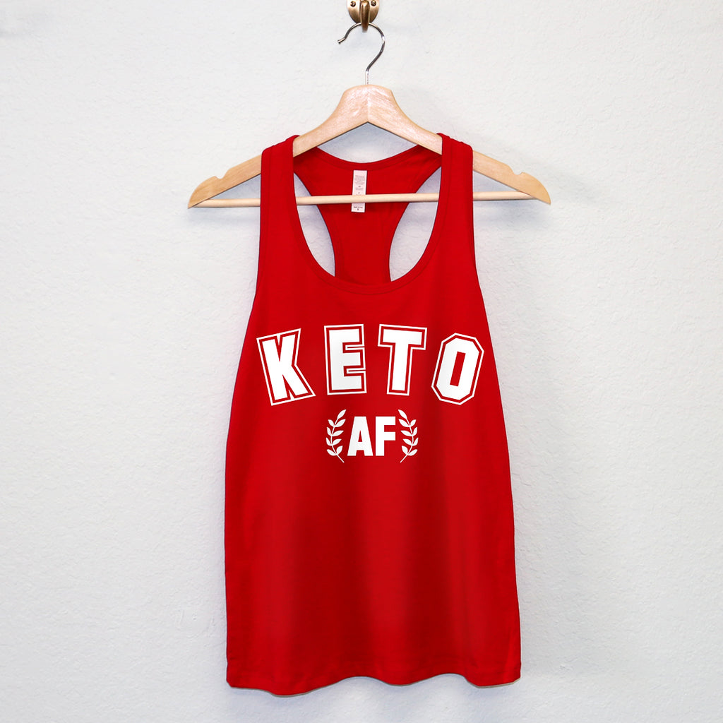 KETO AF Tank Top or Crop Top - Pick Style