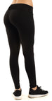 KILLIN' IT Workout Leggings, Black with Pink and White Print