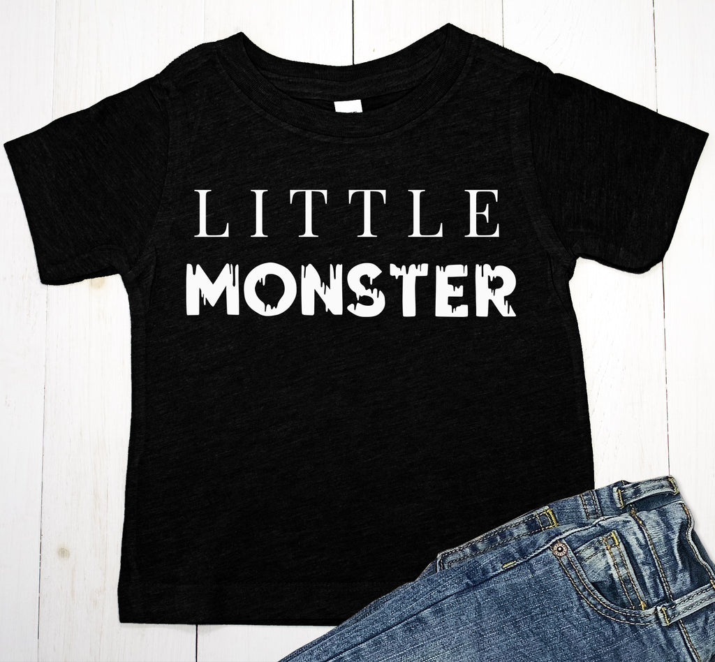 Little Monster Halloween Baby Boy or Toddler T-Shirt