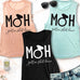 MOH Maid of Honor Gettin $hit Done Muscle Tank Top - Pick Color