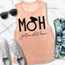 MOH Maid of Honor Gettin $hit Done Muscle Tank Top - Pick Color