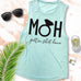 MOH Maid of Honor Gettin $hit Done Muscle Tank Top - Pick Color