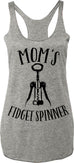 Mom's Fidget Spinner Gray Tank Top