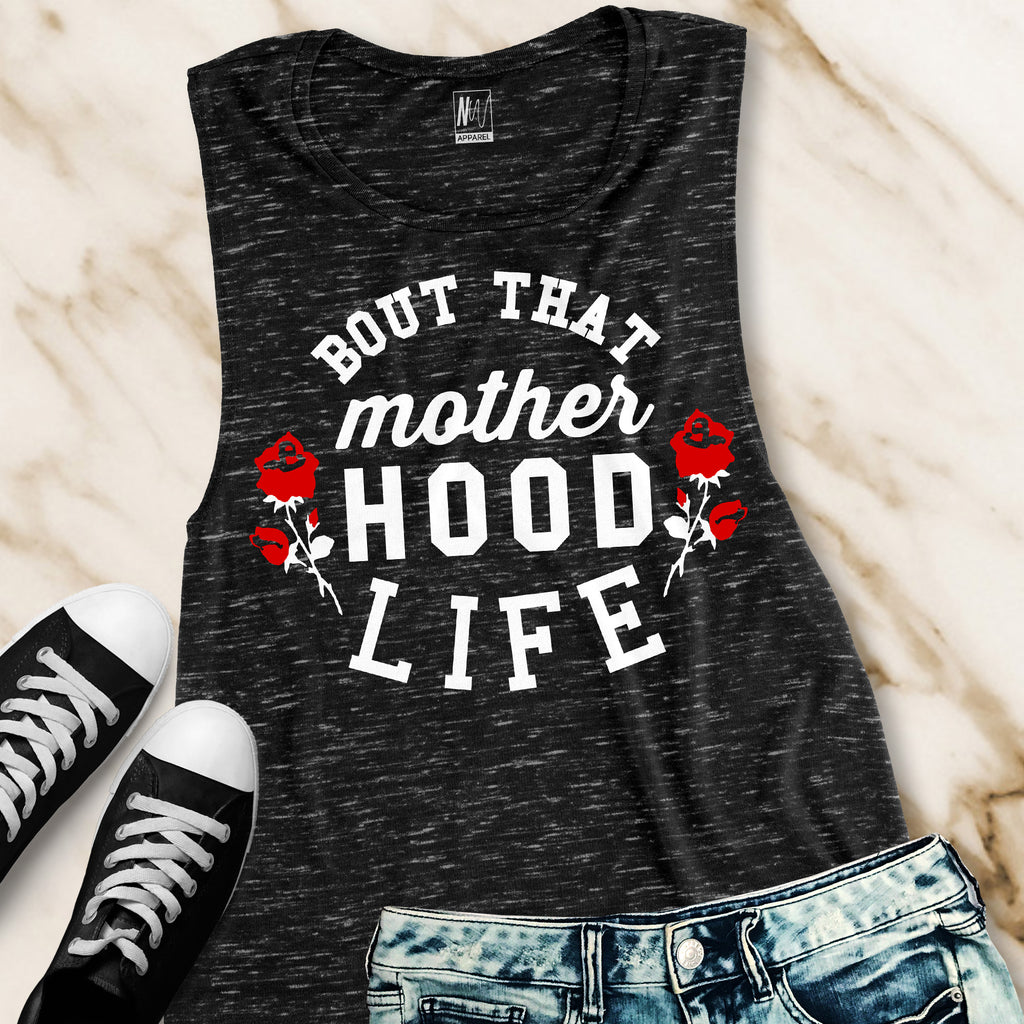 Bout That MOTHERHOOD LIFE Muscle Tank Pick Color