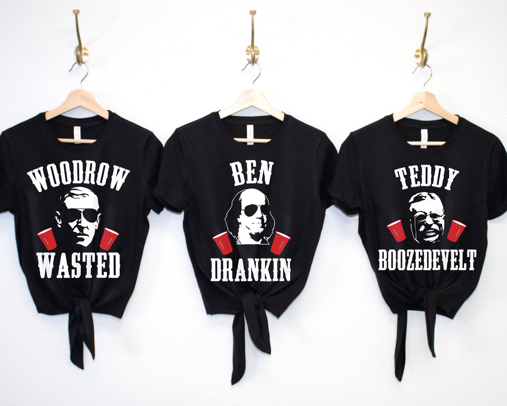 Mount Sloshmore Black Crop Tops - Pick President