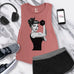 Modern Rosie the Riveter Flowy Muscle Tank - Pick Color