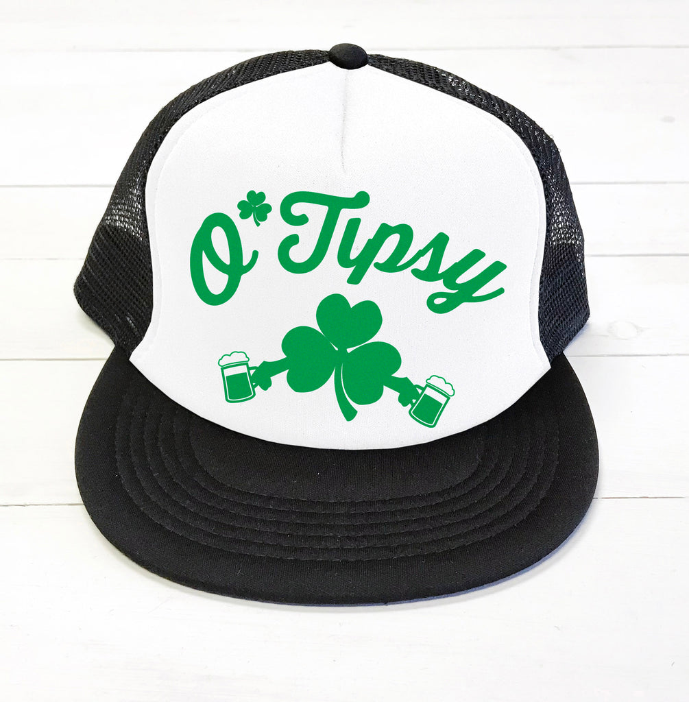 O'WASTED St. Patrick's Day Trucker Hat - Pick Name