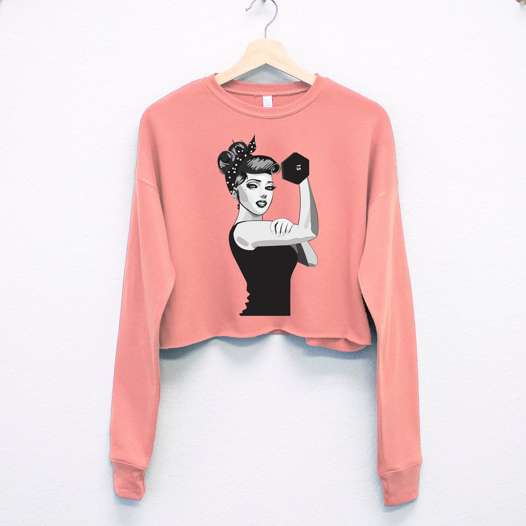ROSIE the RIVETER CROPPED Sweater