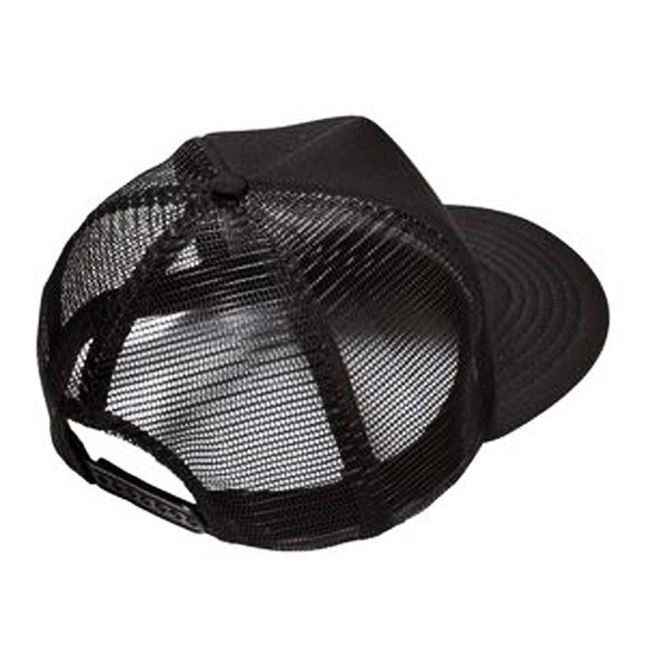 SQUAD Snapback Trucker Hat White with Gold Print