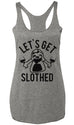 SLOTH DRINKING TEAM Tank Top - Let's Get Slothed!