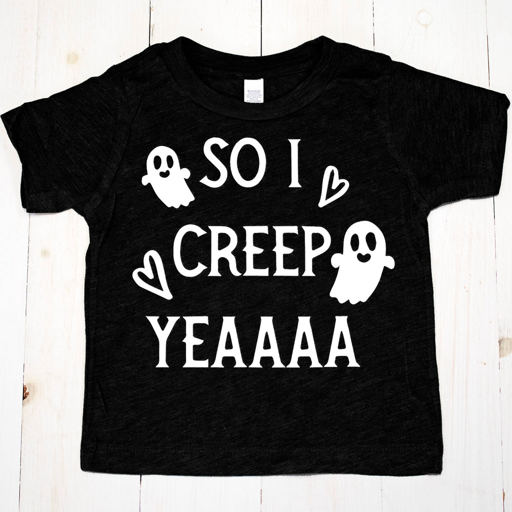 So I Creep Halloween Baby Boy or Toddler T-Shirt