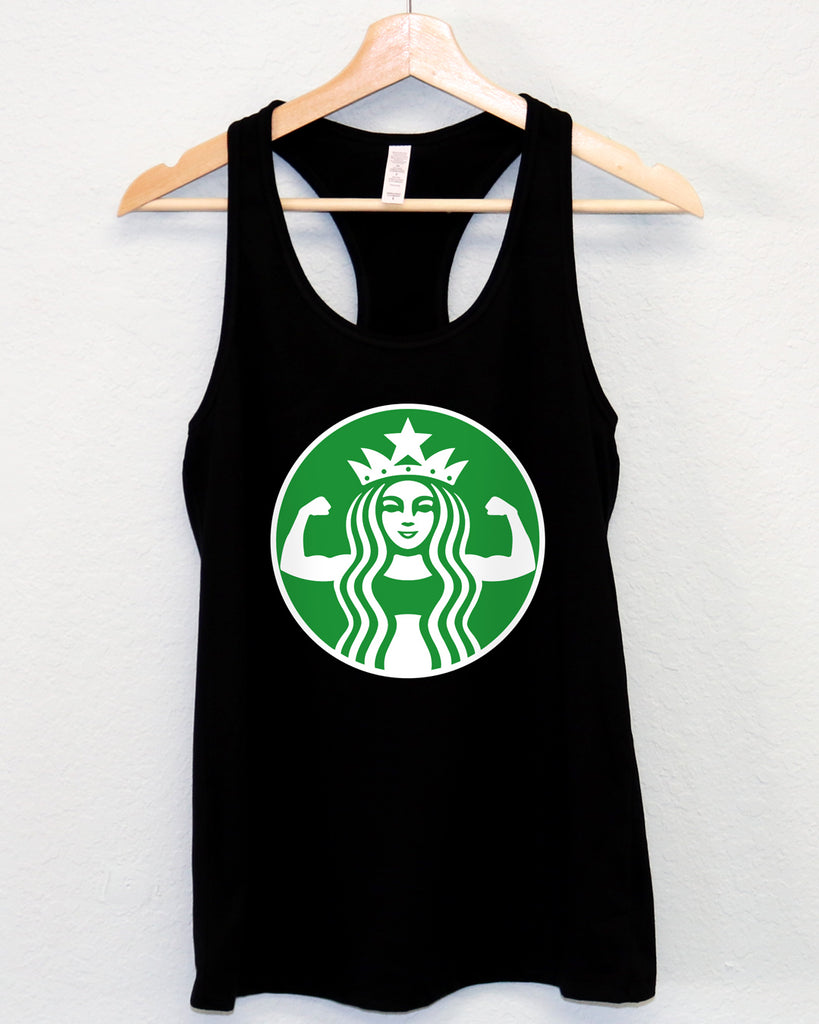 STARBUFF Parody Tank Top Original - Racerback Tank Top