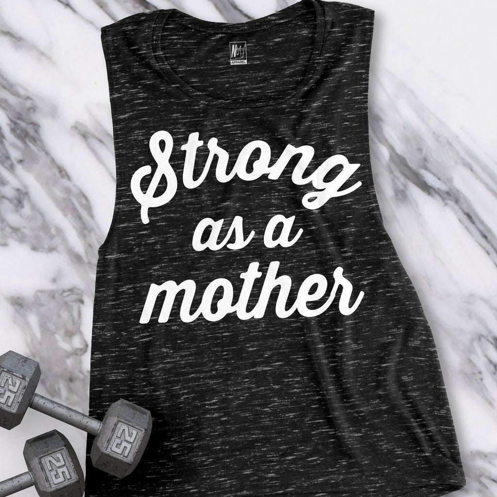 STRONG as a MOTHER Muscle Tank Top Pick Color