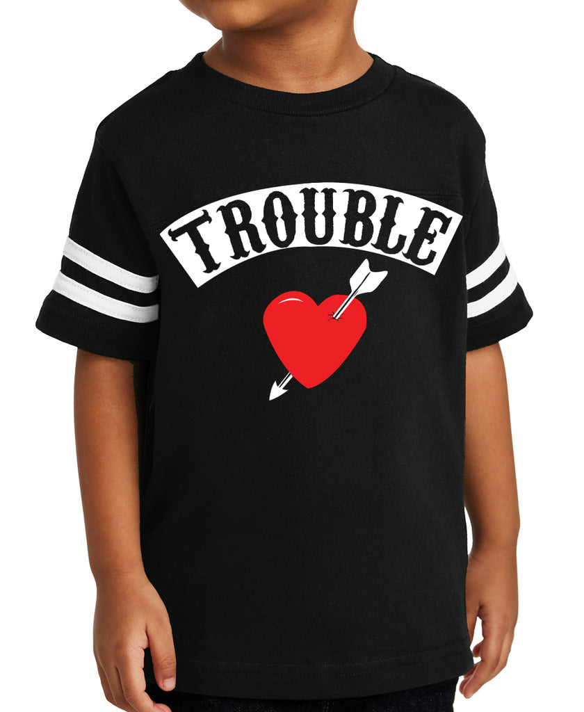 MOMMY & ME Trouble Maker & Trouble Shirts for Mom Baby and Kids
