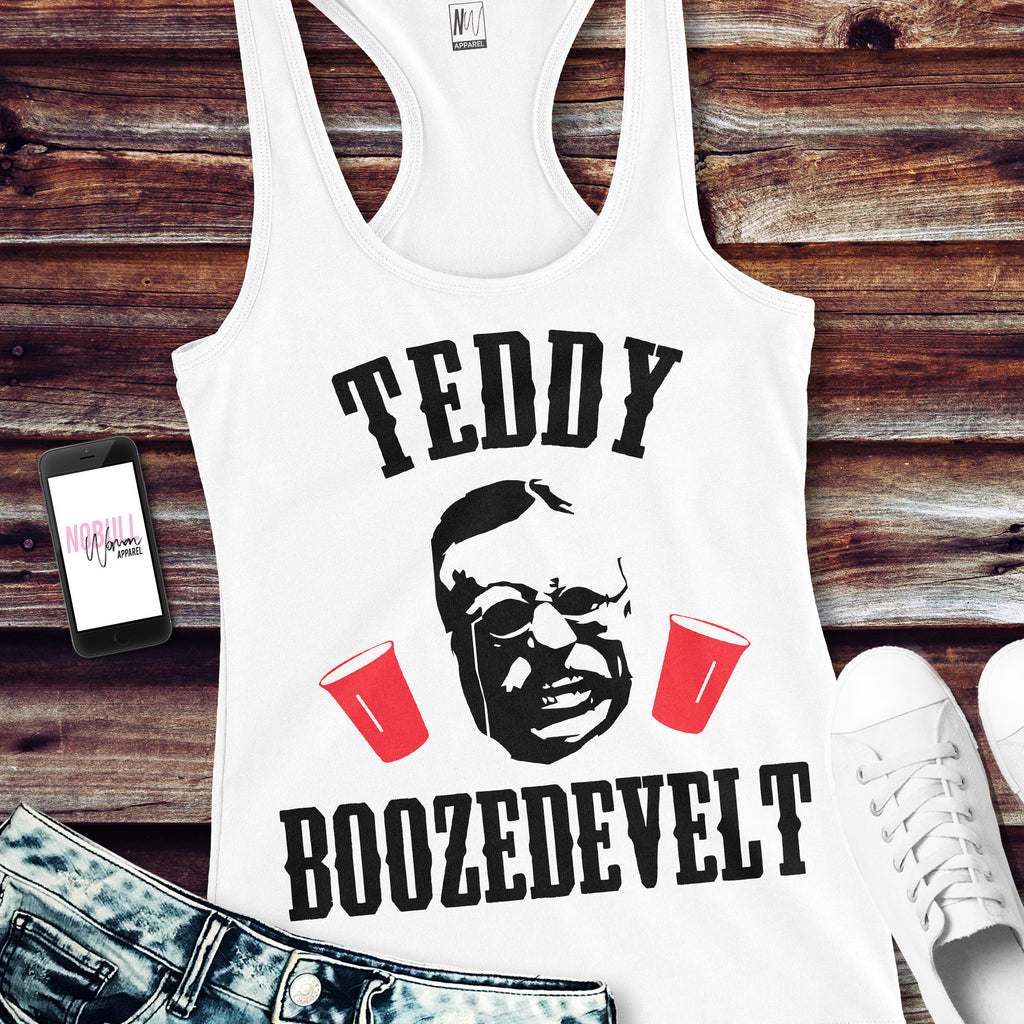 MOUNT SLOSHMORE TANK TOP WHITE - PICK PRESIDENT