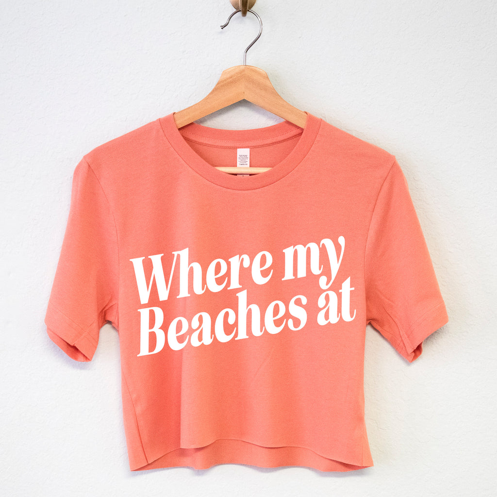 WHERE MY BEACHES At Shirt