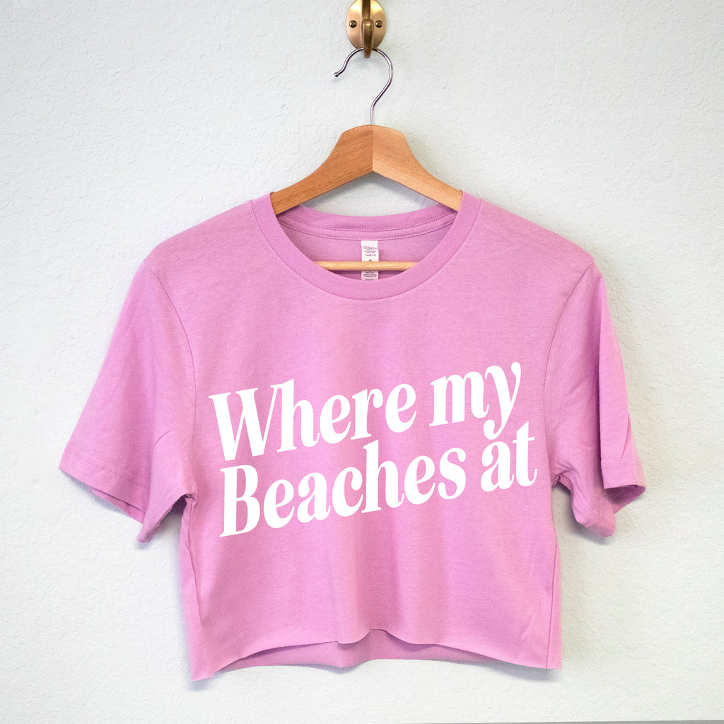 WHERE MY BEACHES At Shirt