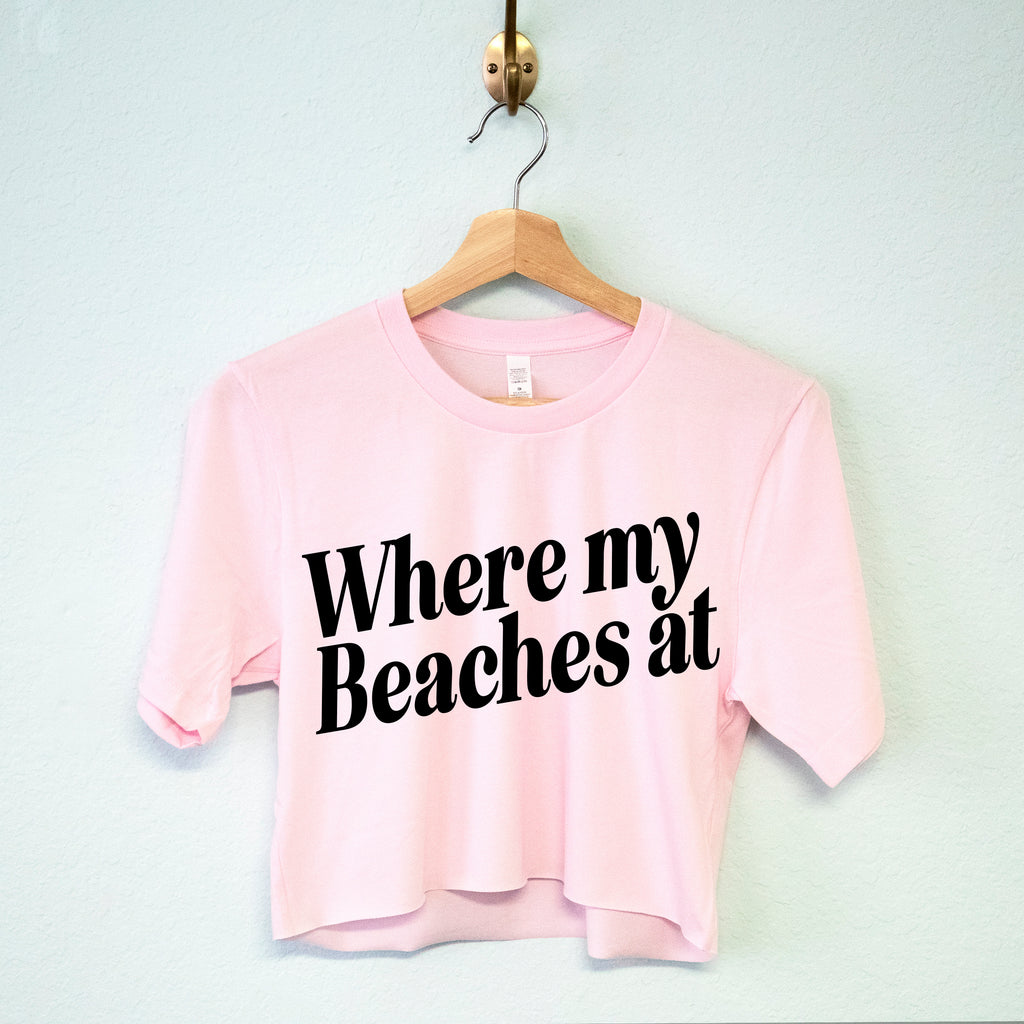 WHERE MY BEACHES At Shirt