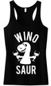 WINO SAUR Tank Top - Many Colors - Black Print