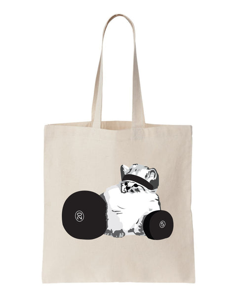 CHECK MEOWT Workout Tote - Gym/Grocery Bag