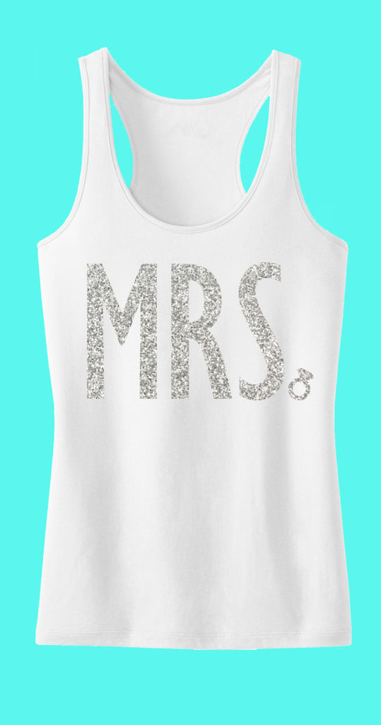 BRIDAL WEDDING 4 Tank Tops 15% Off Bundle, Mrs Shirt, Bridesmaid tank, maid of honor shirt