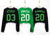 Irish Drinking Team St. Patrick's Day Cropped Sweater - 6 Names to Pick