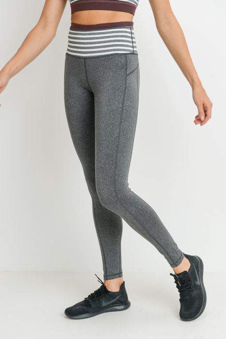 Buy online Black & Grey Printed Ankle Length Leggings from Capris & Leggings  for Women by De Moza for ₹499 at 50% off | 2024 Limeroad.com