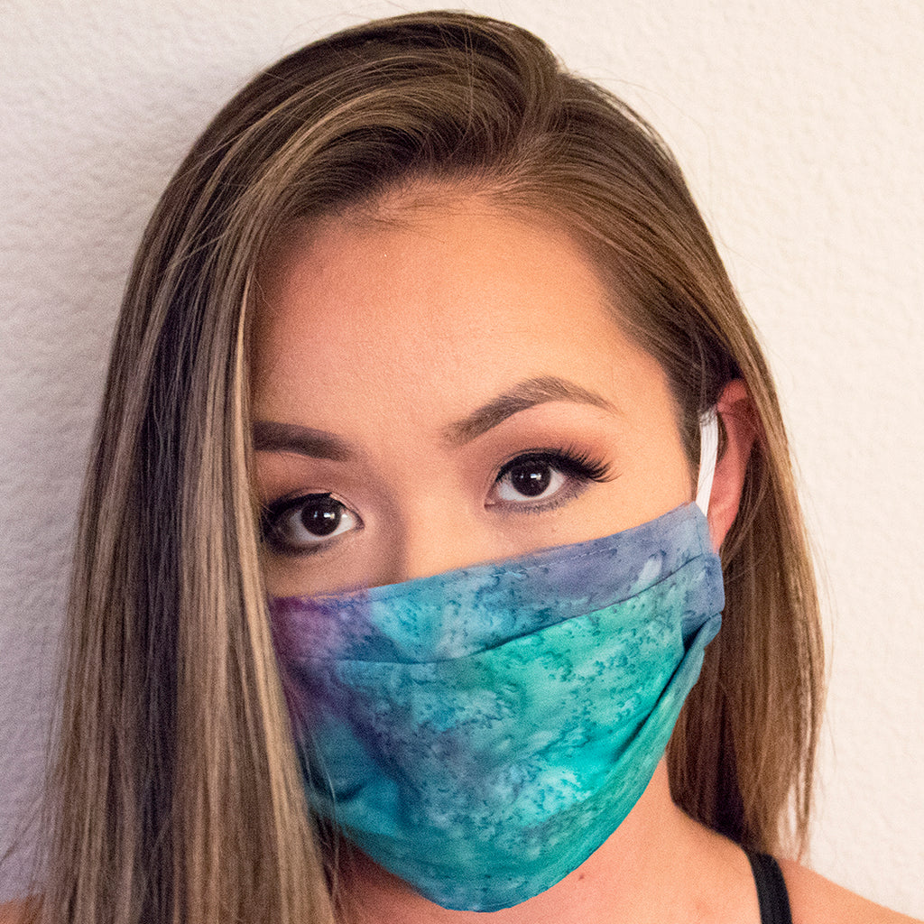 Galaxy Tie-Dye Face Cover Mask