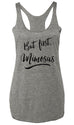 BUT FIRST MIMOSAS Heather Gray Tank Top
