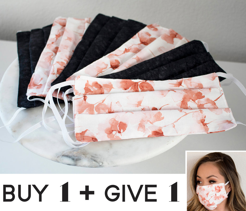 Cotton Face Cover Mask - BUY 1 GIVE 1