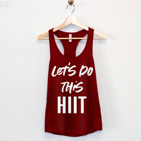LET'S DO THIS HIIT Tank Top - Pick Style